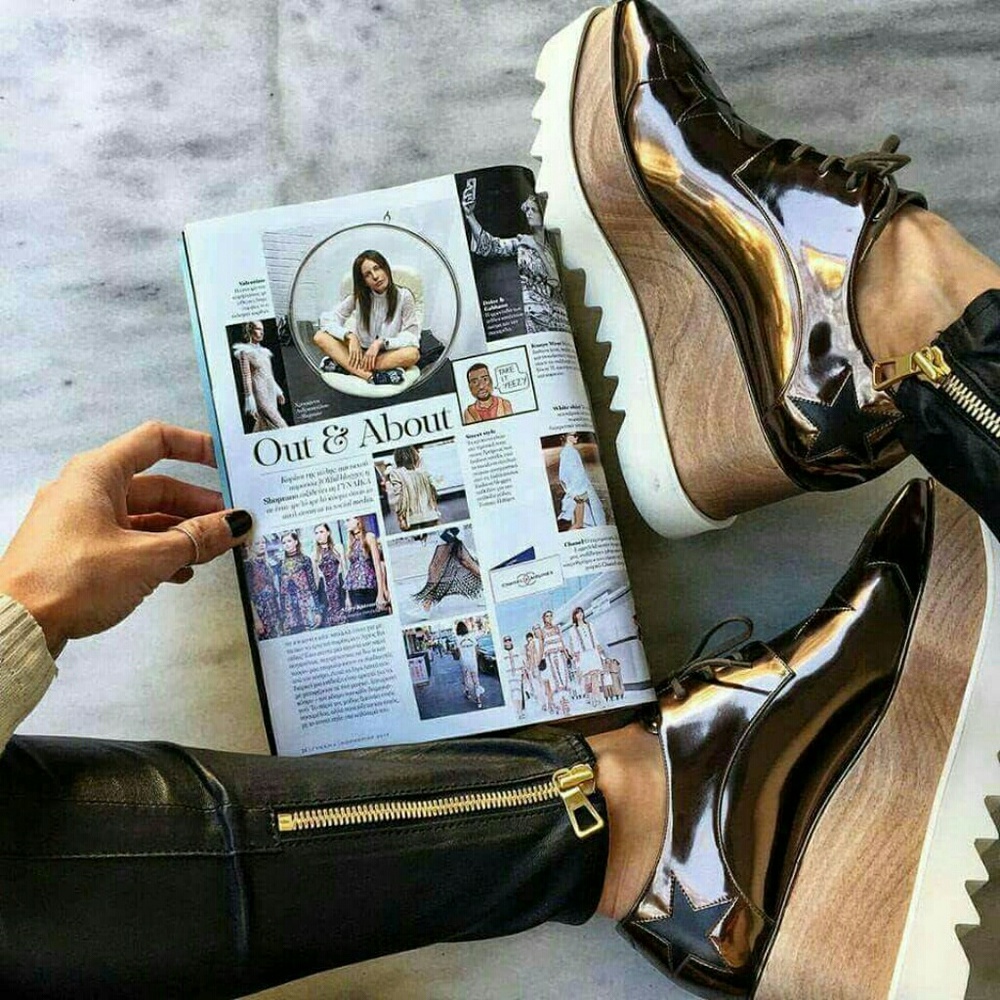 METALLIC ROSE GOLD  OXNARD PLATFORM - Picture 6 of 11